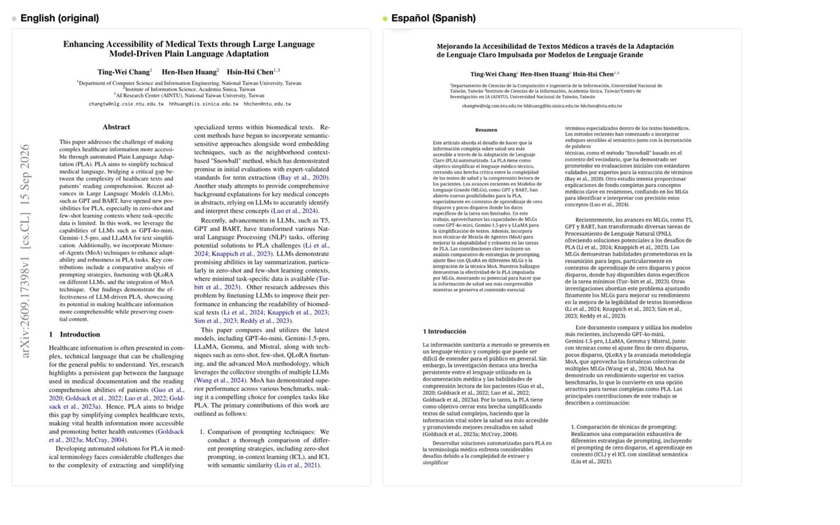 ¡La forma más rápida y más precisa de leer un artículo de investigación en otro idioma!